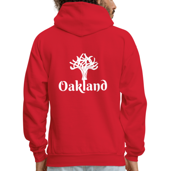 Men's Hoodie OAK - red