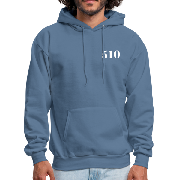 Men's Hoodie OAK - denim blue