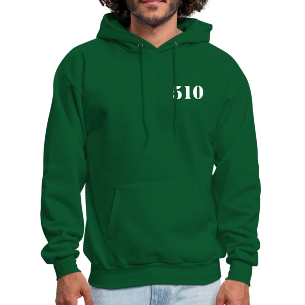 Men's Hoodie OAK - forest green