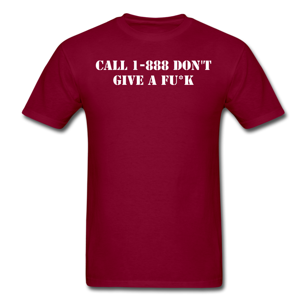 Men's Classic T-Shirt Call - burgundy