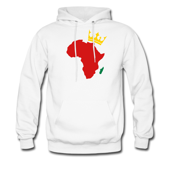 Men's Hoodie African - white