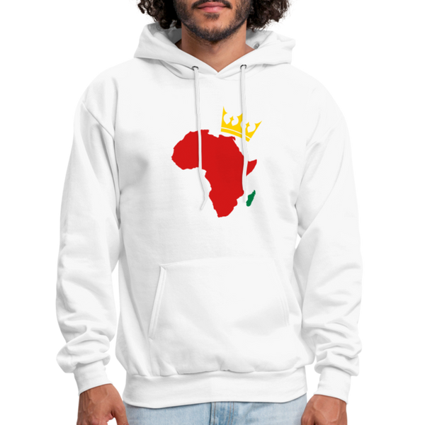 Men's Hoodie African - white