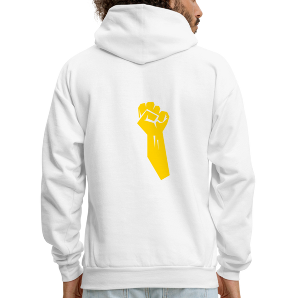 Men's Hoodie African - white