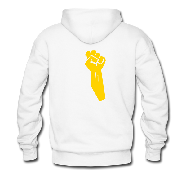 Men's Hoodie African - white