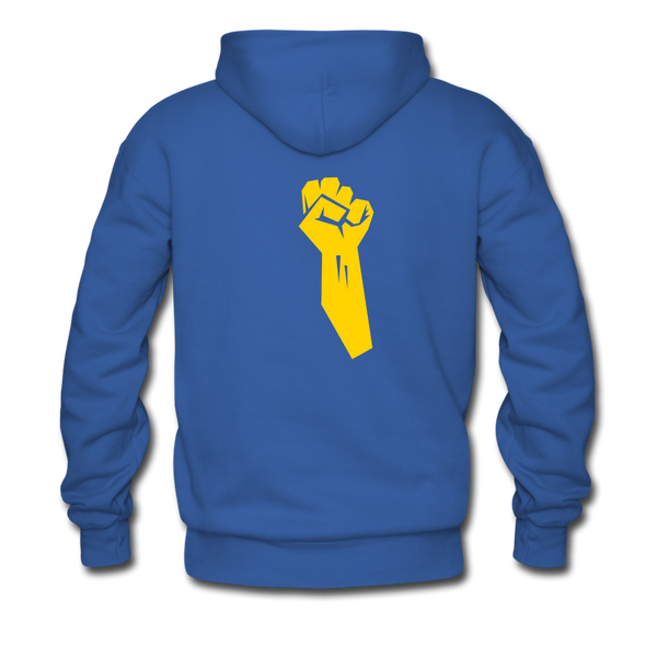 Men's Hoodie African - royal blue