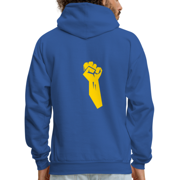 Men's Hoodie African - royal blue