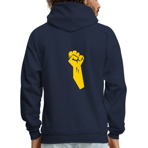 Men's Hoodie African - navy