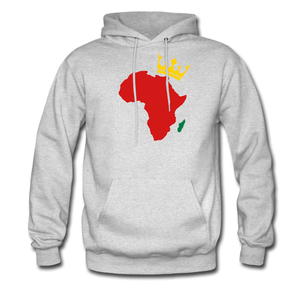 Men's Hoodie African - ash 