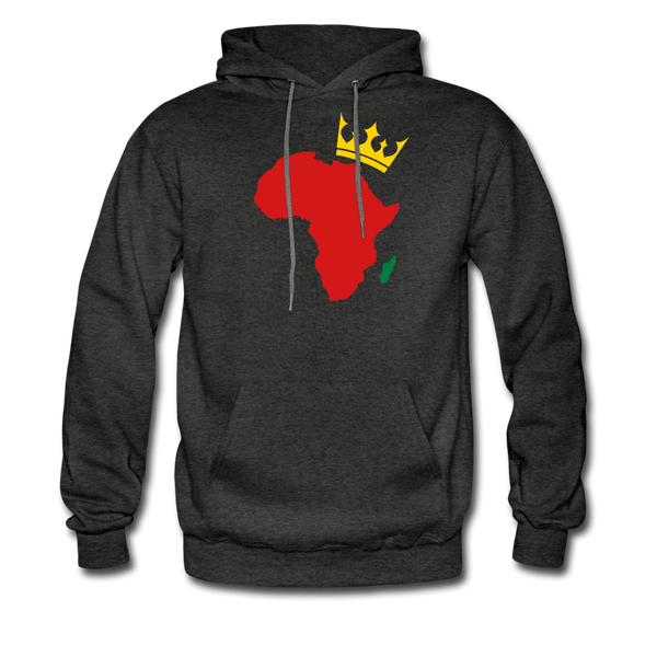 Men's Hoodie African - charcoal grey