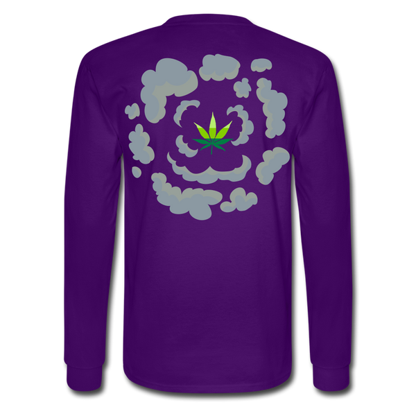 Men's Long Sleeve T-Shirt 420 - purple