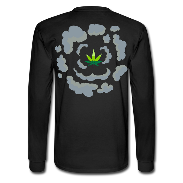 Men's Long Sleeve T-Shirt 420 - black