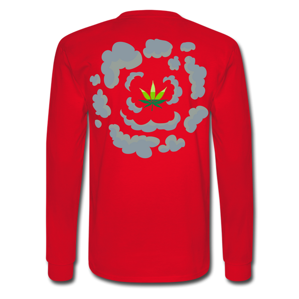 Men's Long Sleeve T-Shirt 420 - red