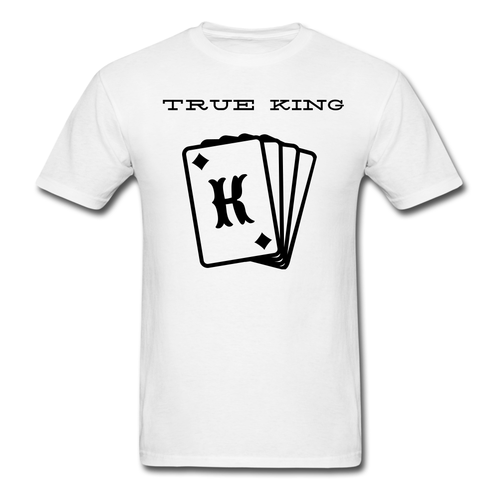 Men's T-Shirt True king - white