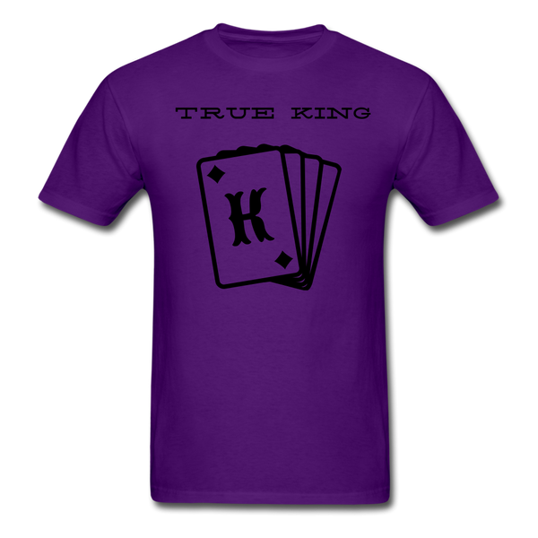 Men's T-Shirt True king - purple