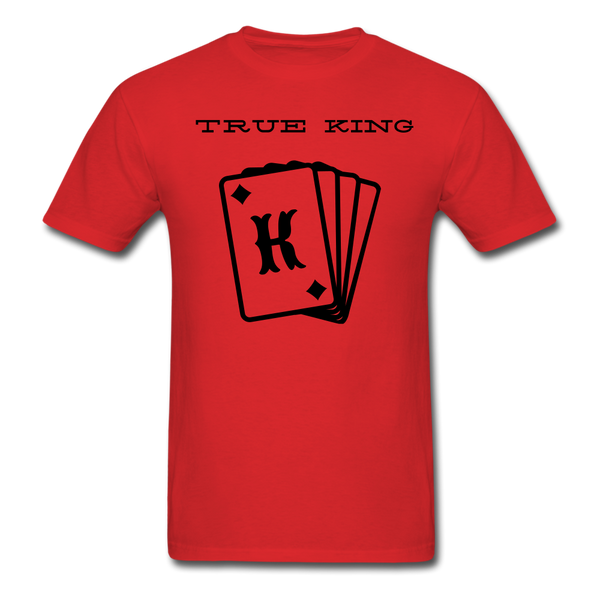 Men's T-Shirt True king - red