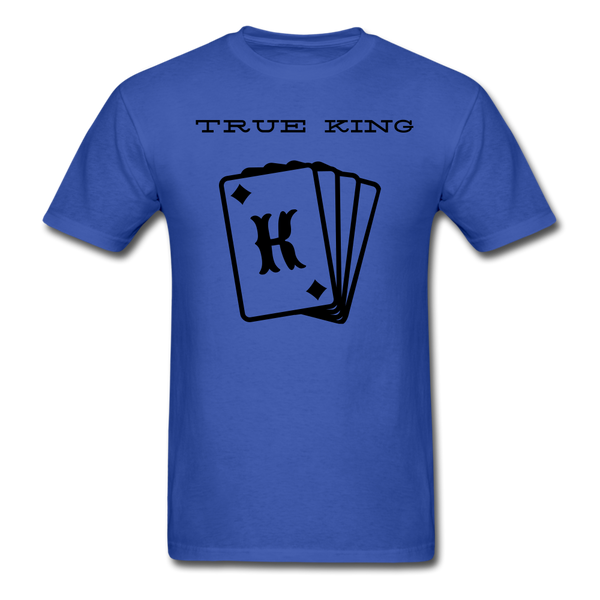 Men's T-Shirt True king - royal blue