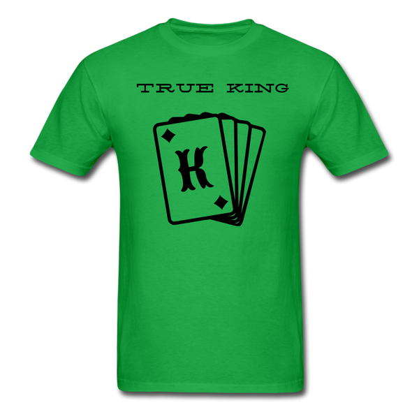 Men's T-Shirt True king - bright green