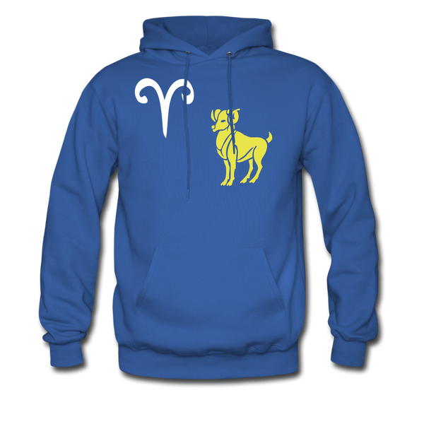 Men's Hoodie Aries - royal blue