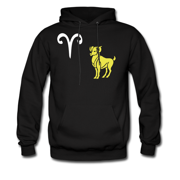 Men's Hoodie Aries - black