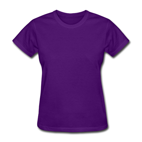 Custom Women's T-Shirt - purple