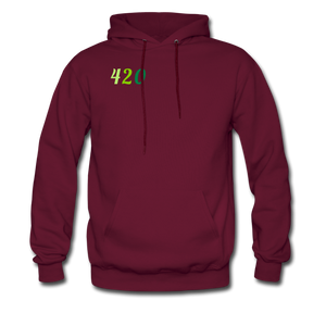 Men's Hoodie 420 - burgundy