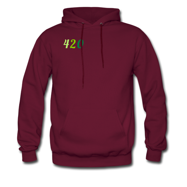 Men's Hoodie 420 - burgundy