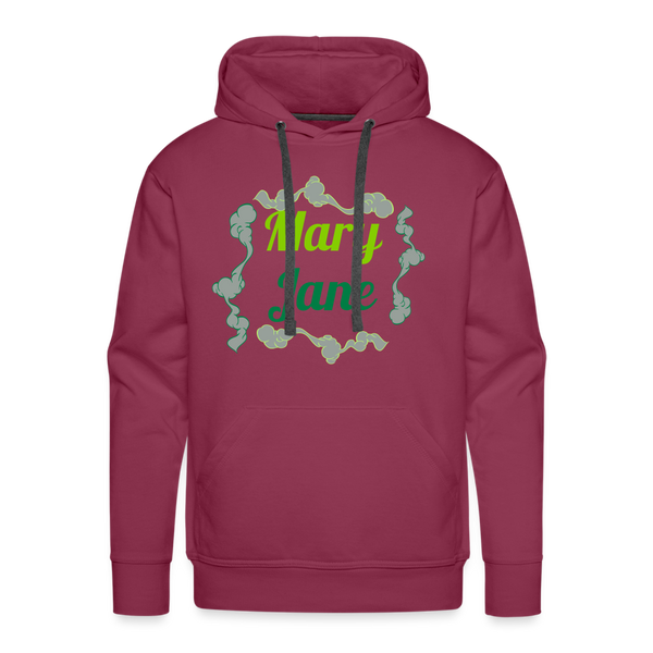 Men’s Hoodie Mary Jane - burgundy