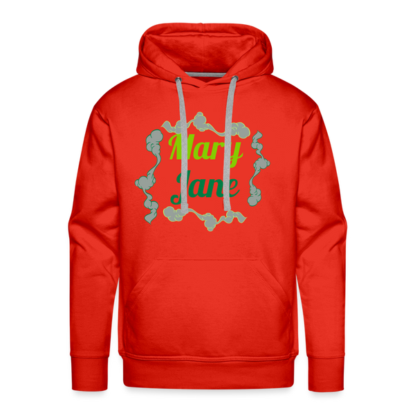 Men’s Hoodie Mary Jane - red