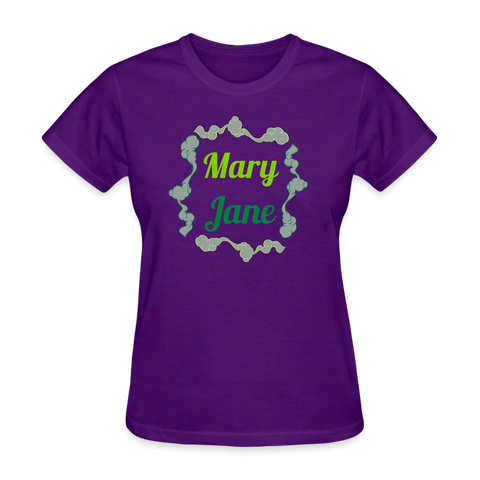 Women's T-Shirt Mary Jane - purple