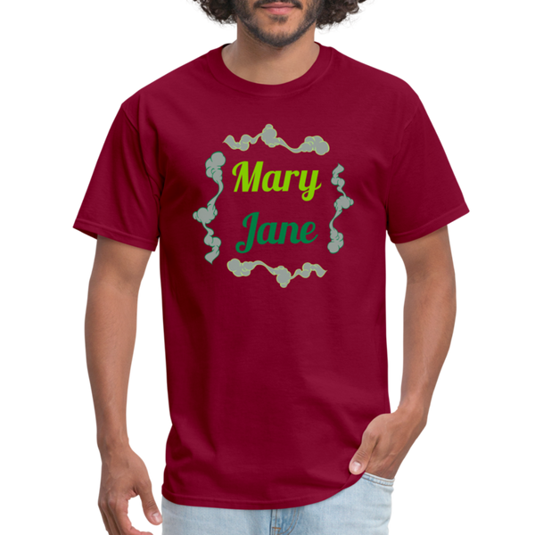 Classic T-Shirt Mary Jane - burgundy