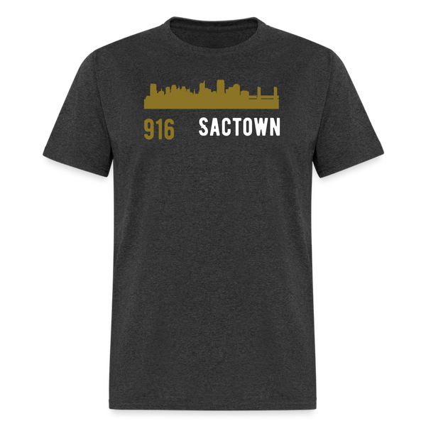 Men Classic Sactown T-Shirt - heather black