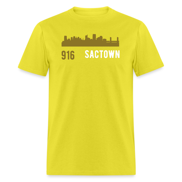 Men Classic Sactown T-Shirt - yellow