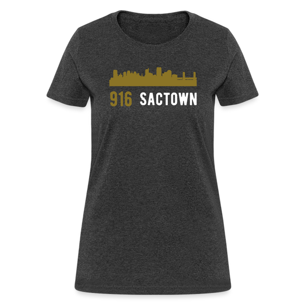 Women's Sactown T-Shirt - heather black