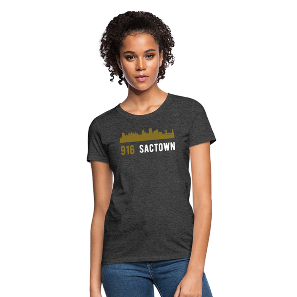 Women's Sactown T-Shirt - heather black