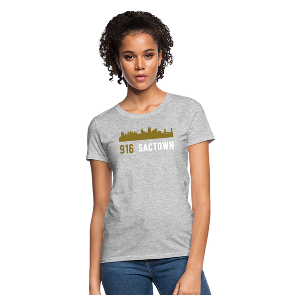 Women's Sactown T-Shirt - heather gray