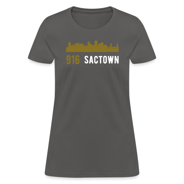 Women's Sactown T-Shirt - charcoal