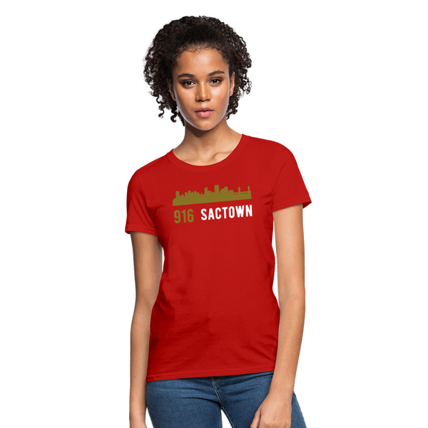 Women's Sactown T-Shirt - red