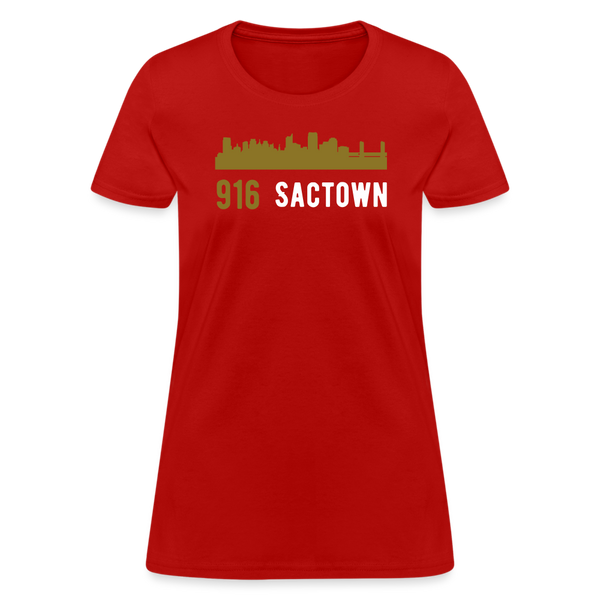 Women's Sactown T-Shirt - red