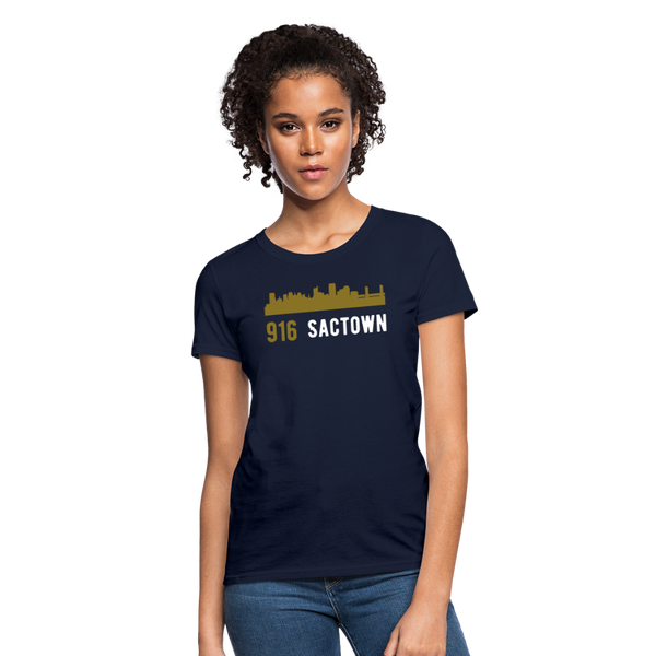 Women's Sactown T-Shirt - navy