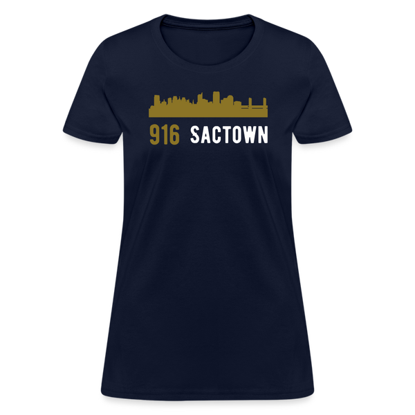 Women's Sactown T-Shirt - navy