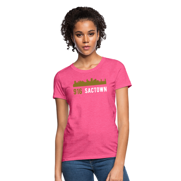 Women's Sactown T-Shirt - heather pink